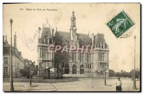 Cartes postales Hotel de ville de Versailles