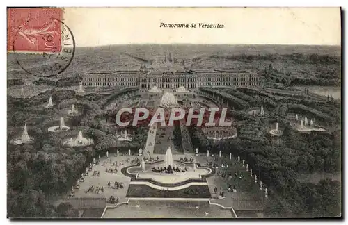 Cartes postales Panorama de Versailles