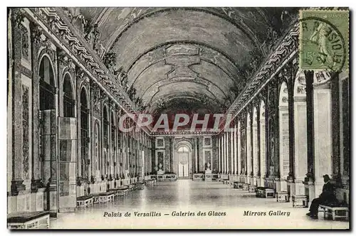 Cartes postales Palais De Versailles Galeries Des Glaces