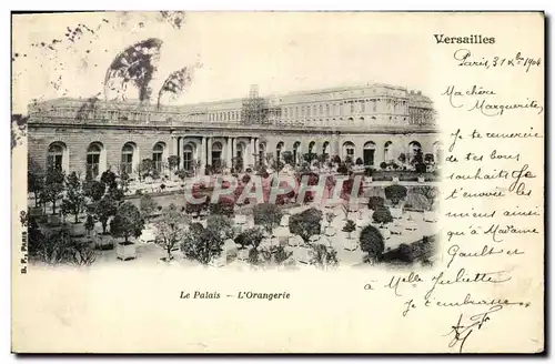 Cartes postales Versailles Le Palais L&#39Orangerie