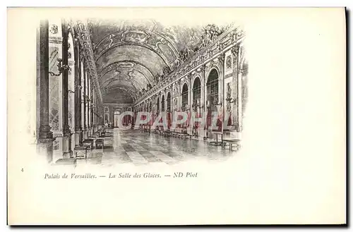 Cartes postales Palais De Versailles La salle Des Glaces