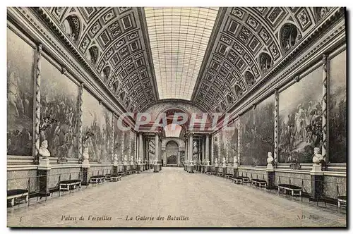 Cartes postales Palais De Versailles La Galerie Des Batailles