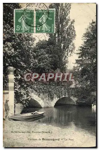 Cartes postales Chateau De Beauregard Le Parc