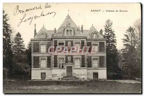 Cartes postales Annet Chateau De Sannois