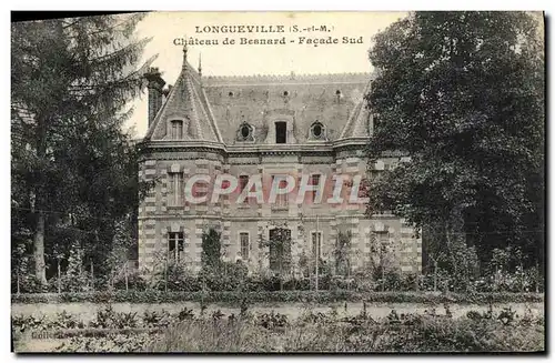 Ansichtskarte AK Longueville Chateau De Besnard Facade Sud