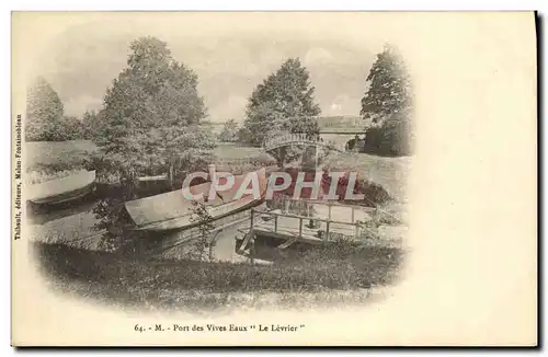 Ansichtskarte AK Port Des Vives Eaux Le Levrier