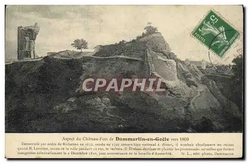 Cartes postales Dammartin En Goele Vers 1809