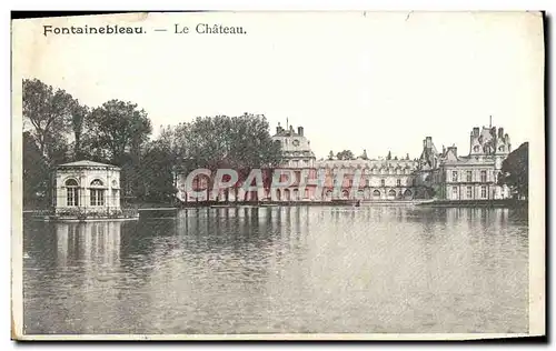 Cartes postales Fontainebleau Le Chateau