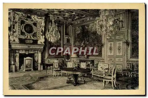 Ansichtskarte AK Chateau De Fontainebleau Salon Francois 1er