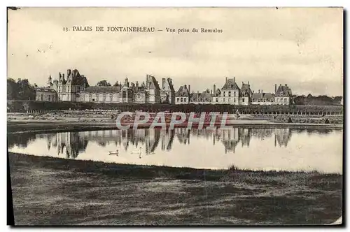 Ansichtskarte AK Palais De Fontainebleau Vue Prise Du Romulus