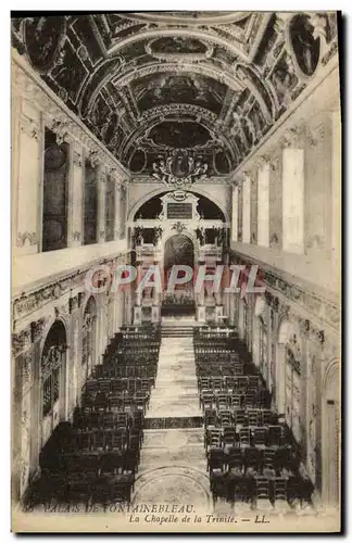 Ansichtskarte AK Palais De Fontainebleau La Chapelle De La Trinite