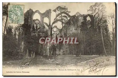 Cartes postales Dammarie Les Lys Ruines l&#39abbaye Du Lys