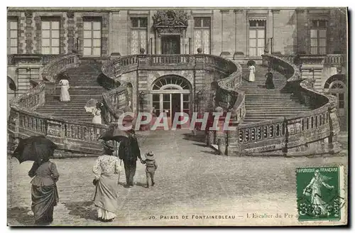 Cartes postales Palais De Fontainebleau L&#39Escalier Du Fer