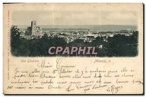 Cartes postales Vue General Meaux