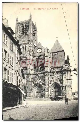 Cartes postales Meaux Cathedrale