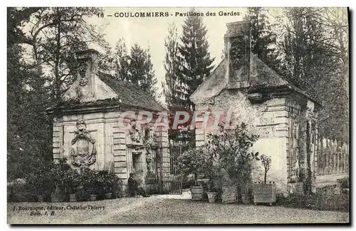 Ansichtskarte AK Coulommiers Pavillons Des Gardes