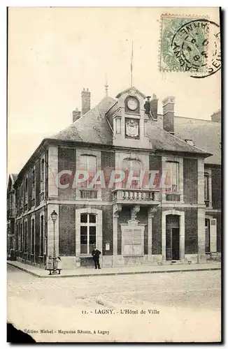 Cartes postales Lagny L&#39Hotel De Ville