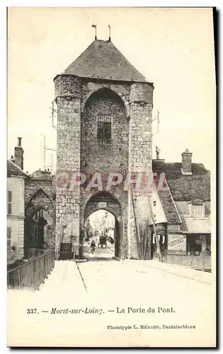 Cartes postales Moret Sur Loing La Porte Du Pont