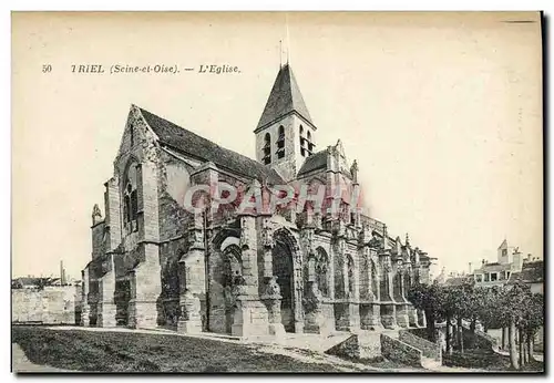 Cartes postales Triel L&#39Eglise