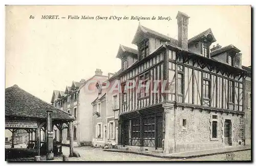 Cartes postales Meaux Vieille Maison Sucre d&#39orge des religieuses de Moret