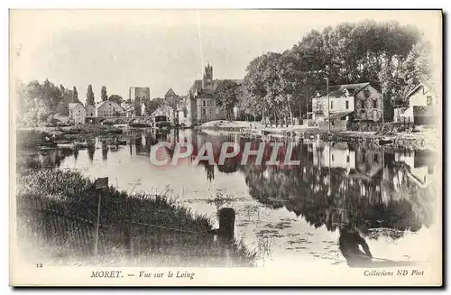 Cartes postales Moret Vue Sur Le Loing