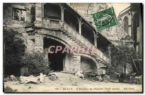 Cartes postales Meaux L&#39Escalier Du Chapitre