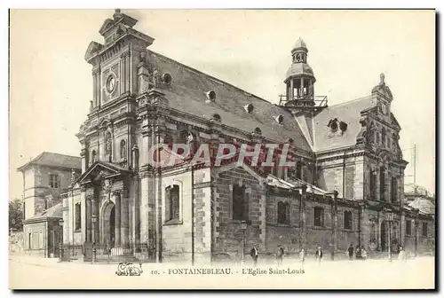 Cartes postales Fontainebleau L&#39Eglise Saint Louis