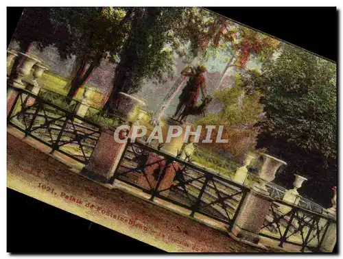 Ansichtskarte AK Palais De Fontainebleau La Fontaine du jardin de Diane