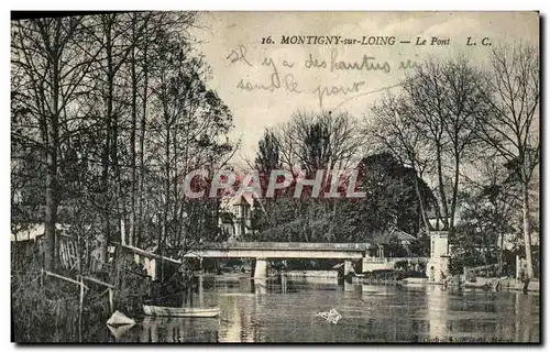 Cartes postales Montigny Sur Loing Le Pont