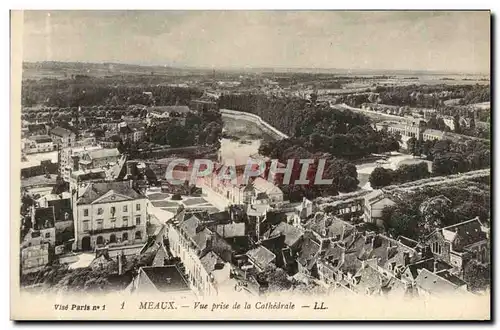 Cartes postales Meaux Vue Prise De La Cathedrale