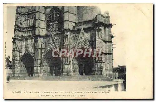 Cartes postales Meaux Cathedrale