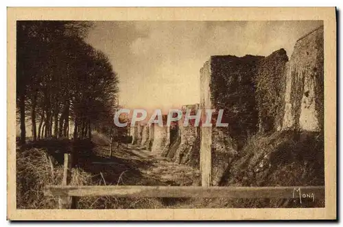 Cartes postales Les Petits Tableaux De Provins Ligne Des Remparts Vue De La Porte Saint Jean