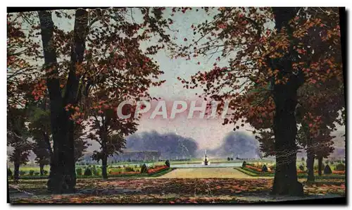 Cartes postales La Douce France Fontainebleau Les Jardins Du Palais Le Parterre