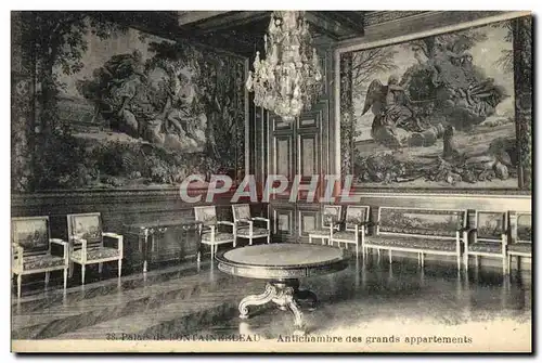 Cartes postales Palais De Fontainebleau Antichambre Des Grands Appartements