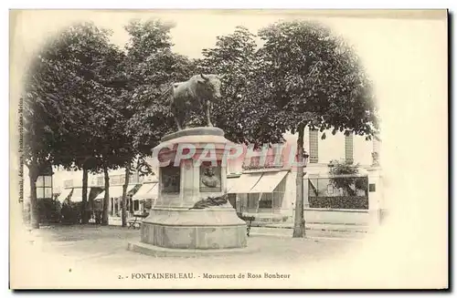 Cartes postales Fontainebleau Monument De Rosa Bonheur Taureau Boeuf