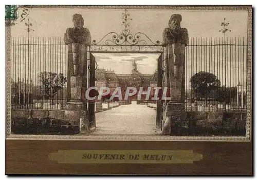 Cartes postales Souvenir De Melun