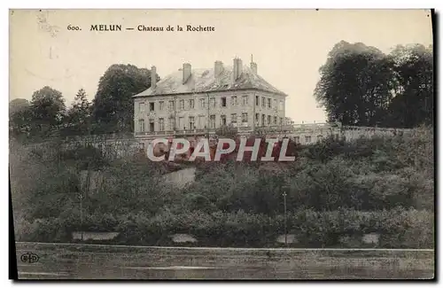 Cartes postales Melun Chateau De La Rochette