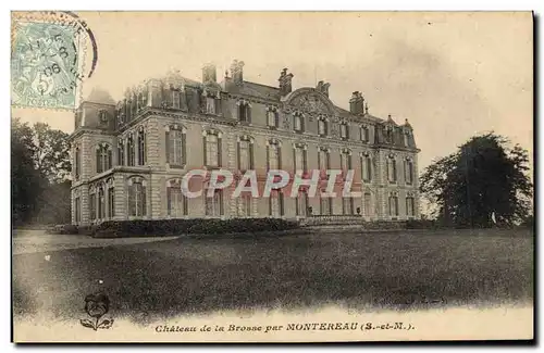 Cartes postales Chateau De La Brosse Par Montereau