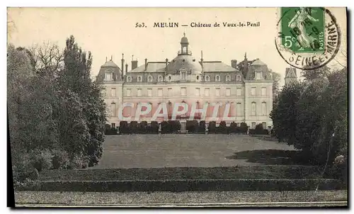 Ansichtskarte AK Melun Chateau De Vaux Le Penil