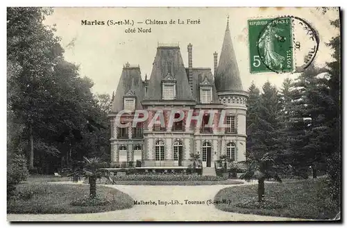 Cartes postales Marles Chateau De La Ferte