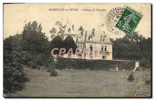 Cartes postales Marolles Sur Seine Chateau De Courcelles