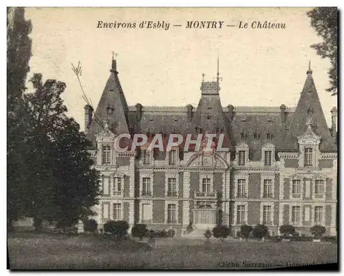 Ansichtskarte AK Environs d&#39Esbly Montry Le Chateau