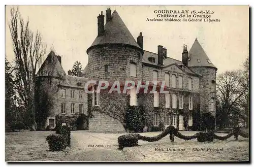 Cartes postales Courpalay Chateau de la Grange Ancienne residence du General Lafayette