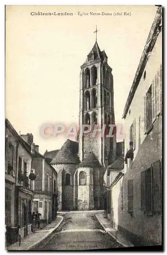 Cartes postales Chateau Landon Eglise Notre Dame