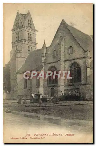 Cartes postales Fontenay Tresigny L&#39Eglise