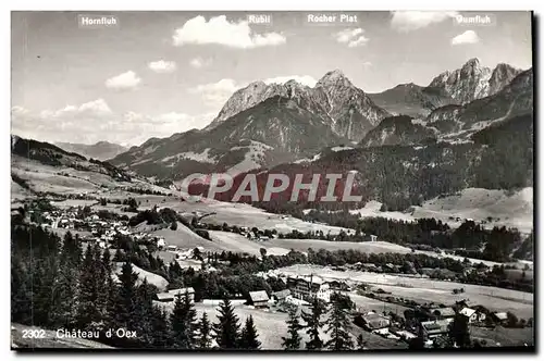 Cartes postales moderne Chateau d&#39Oex