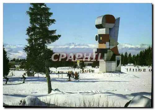 Cartes postales moderne Chamrousse Bachat Bouloud Le totem du village d&#39enfants