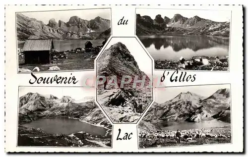 Cartes postales moderne Le Lac d&#39Allos Souvenir