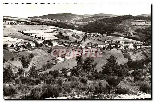 Moderne Karte St Nizier d&#39Azergues Vue generale avec les Hameaux de Chevenal et de la Chassagne