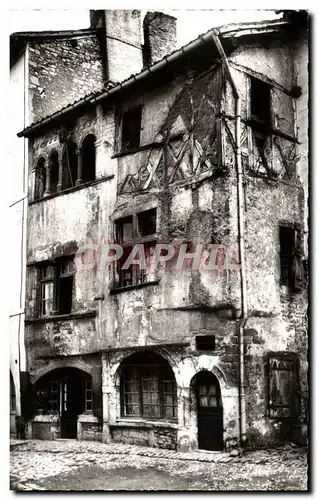 Moderne Karte Cluny Vieille Maison